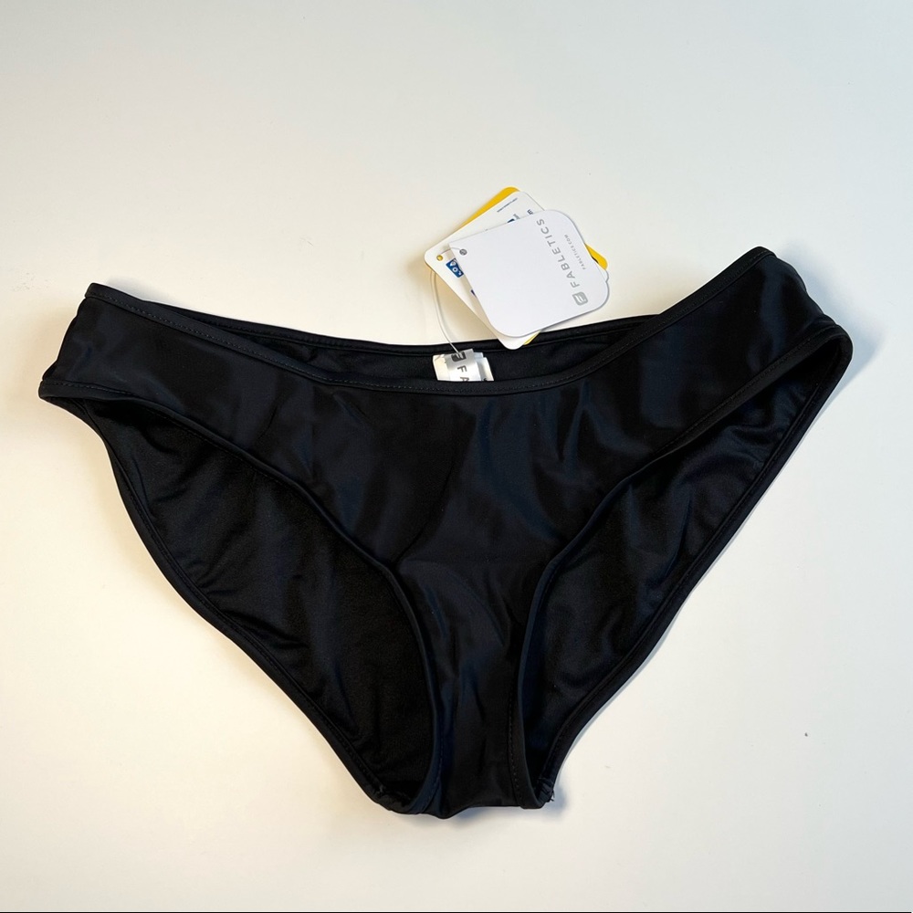 ✨NWT✨FABLETICS | Black hipster bikini bottom | Size XS